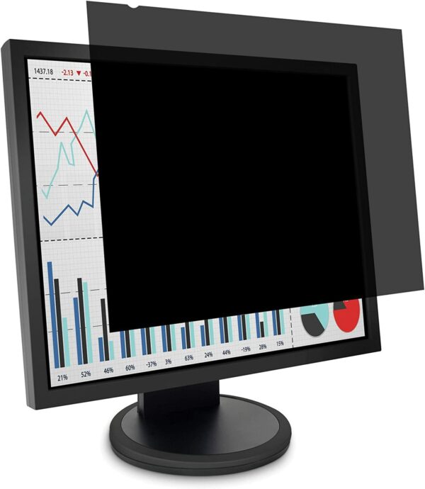 Filtru de confidentialitate Kensington MagPro, pentru monitor, 24.0″, 16:10, 2 fete (lucios si mat), magnetic, limiteaza campul vizual la 30grade, reduce lumina daunatoare cu pana la 22%, 519x1x330mm, 0.4Kg, „K58358WW”