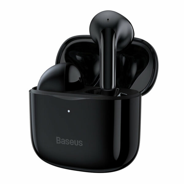 CASTI Baseus Bowie E3, pt smartphone, wireless, protectie apa IP64, bluetooth 5.0, microfon pe casca, negru „NGTW080001” (timbru verde 0.18 lei) – 6932172602109