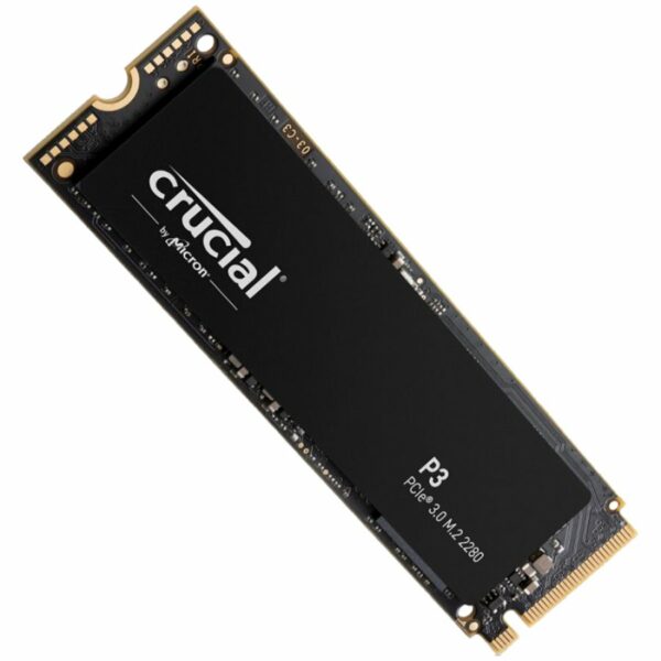 Crucial SSD P3 2000GB/2TB M.2 2280 PCIE Gen3.0 3D NAND, R/W: 3500/3000 MB/s, Storage Executive + Acronis SW included „CT2000P3SSD8”