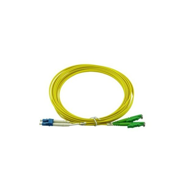 Patchcord FO E2000/APC-LC/PC, SM OS2 9/125, manta LSZH 3.0mm, duplex 3m „E2000/APC-LC/PC-SM/DX-3” (timbru verde 0.08 lei)