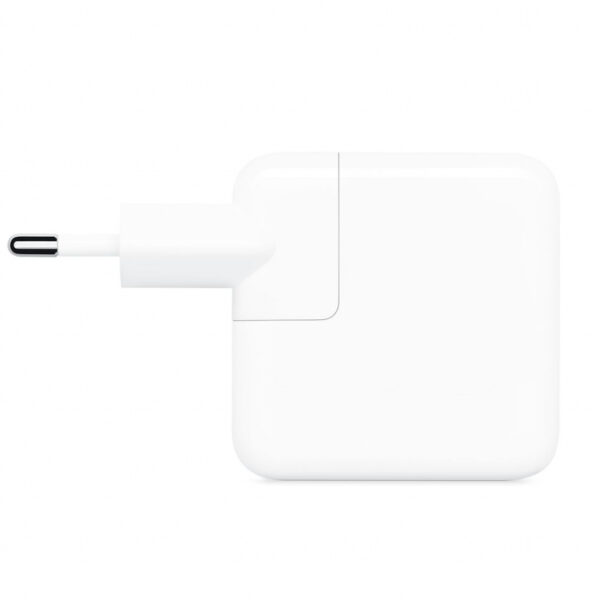 Incarcator retea 220V Apple, 1 x USB Type C, 30W, fast charge, alb, „my1w2zm/a” (timbru verde 0.18 lei)
