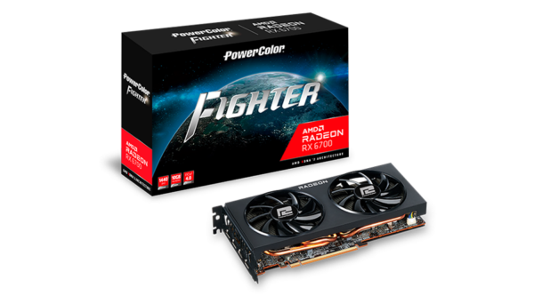 PW Fighter AMD Radeon RX 6700 10GB „RX6700 10G-3DH/OC”