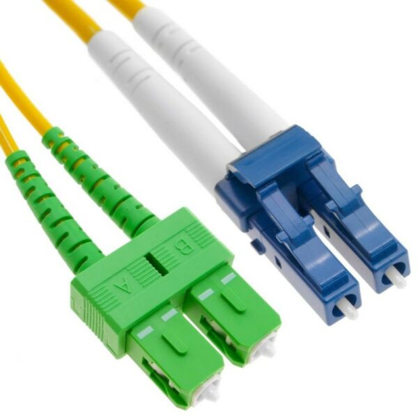 Patchcord FO SC/APC-LC/PC, SM OS2 9/125, manta LSZH 3.0mm, duplex 1m „SC/APC-LC/PC-SM/DX-1” (timbru verde 0.08 lei)