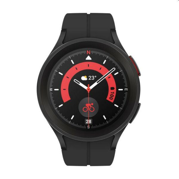 Galaxy Watch5 Pro 45mm Bluetooth Black „SM-R920NZKA” (timbru verde 0.18 lei)