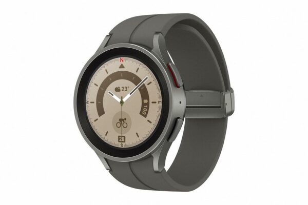 Galaxy Watch5 Pro 45mm Bluetooth Titaniu „SM-R920NZTA” (timbru verde 0.18 lei)