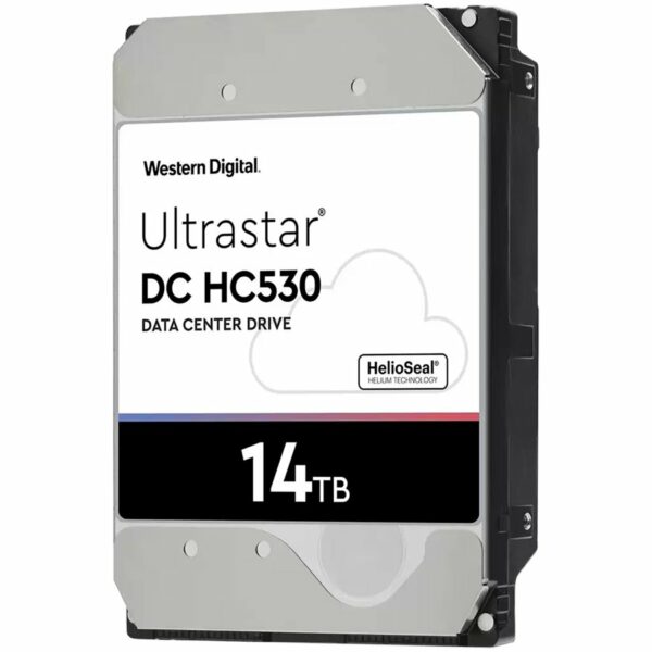 HDD Server WD/HGST Ultrastar 14TB DC HC530 (3.5″”, 512MB, 7200 RPM, SATA 6Gbps, 512E SE), SKU: 0F31284, „WUH721414ALE6L4”