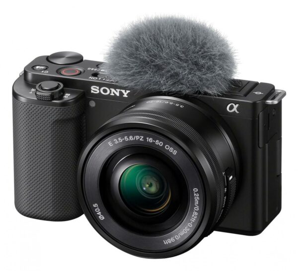 Sony Alpha ZV-E10 Camera Mirrorless „ZVE10LBDI.EU” (timbru verde 1.2 lei)