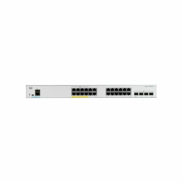 Catalyst 1000 24port GE, Full POE, 4x1G SFP, „C1000-24FP-4G-L” (timbru verde 2 lei)