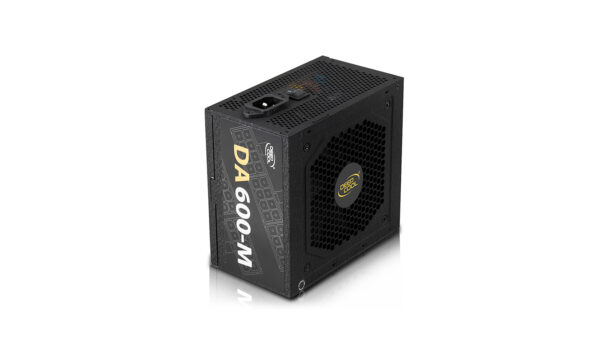 SURSA DeepCool 600W (real), modulara, fan 120mm PWM, 80 PLUS & max 85% eficienta, 2x PCI-E (6+2), 5x S-ATA, „DA600-M” „DP-BZ-DA600-MFM” (include TV 1.75lei)