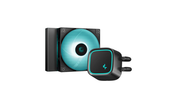 Cooler Deepcool „LE300 MARRS”, compatibil skt. Intel si AMD, racire cu lichid, ventilator 120 mm, 2250 rpm, iluminat verde, „R-LE300-BKLNMG-G-1” (timbru verde 2.00 lei)