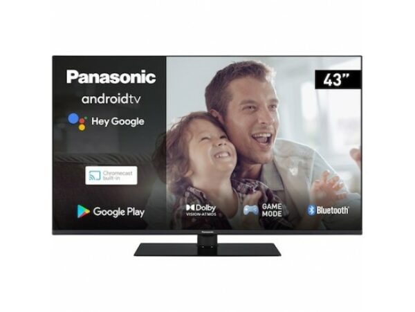 Televizor Led Smart Panasonic, 108 cm, TX-43LX650E, 4K Ultra HD, „TX-43LX650E” (timbru verde 15 lei)