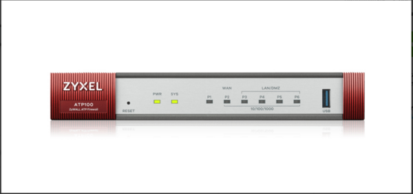 ZYXEL ATP100 V2 FIREWALL 1000MBIT, „ATP100-EU0112F” (timbru verde 4.00 lei)