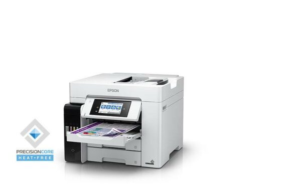 Multifunctional Inkjet CISS Color Epson L6580, A4, Functii: Impr.|Scan.|Cop.|Fax, Viteza de Printare Monocrom: 25ppm, Viteza de printare color: 25ppm, Conectivitate:USB|Ret|WiFi, Duplex:Da, ADF:DADF, PCL, Post Script (timbru verde 11 lei) „C11CJ28402