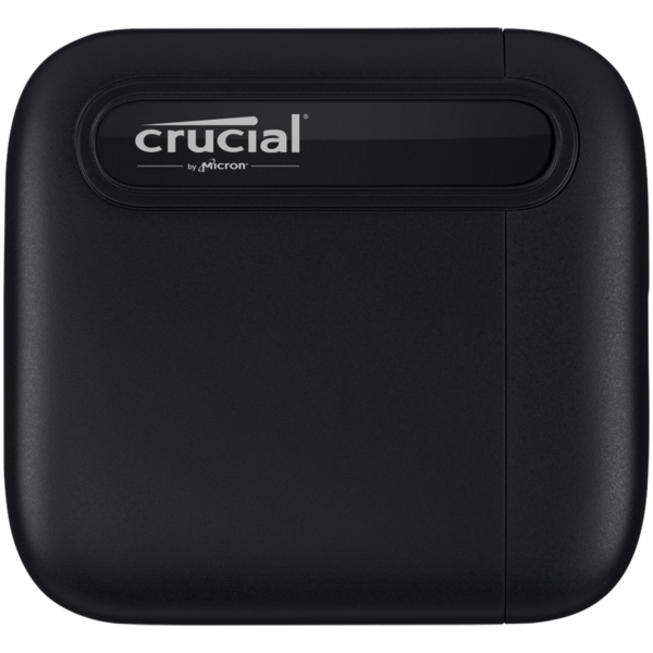 Crucial external SSD 500GB X6 USB 3.2g2 (read up to 560MB/s), „CT500X6SSD9” (timbru verde 0.18 lei)