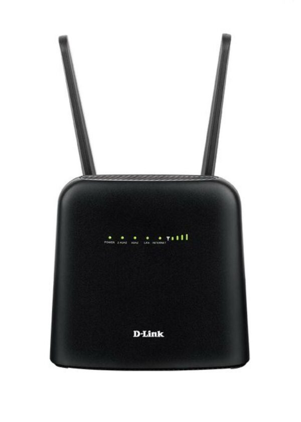 ROUTER D-LINK wireless. 4G LTE (desktop), Wireless AC1200, 1x Gigabit WAN/LAN port + 1x Gigabit Ethernet LAN, 2 antene externe, slot SIM 4G/3G „DWR-960” (timbru verde 0.8 lei)