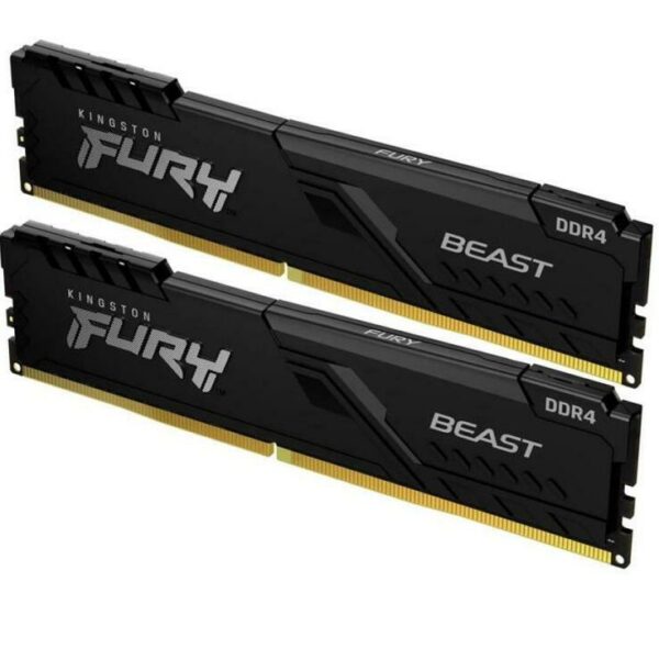 Memorie DDR Kingston DDR4 32GB frecventa 3600 MHz, 16GB x 2 module, radiator, iluminare RGB, latenta CL18, „KF436C18BWAK2/32”