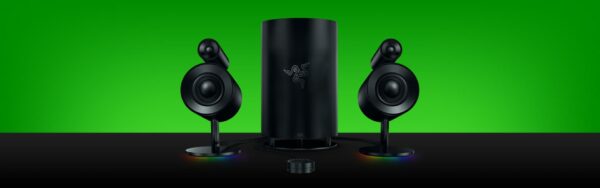 Razer Leviathan V2 Soundbar + Subwoofer, „RZ05-03920100-R3G1” (timbru verde 2.00 lei)