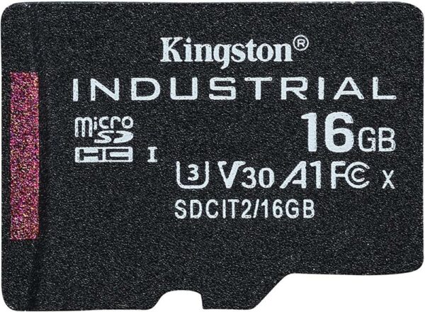 16GB microSDHC Industrial C10 A1 pSLC Card Single Pack w/o Adapter, „SDCIT2/16GBSP” (timbru verde 0.03 lei)