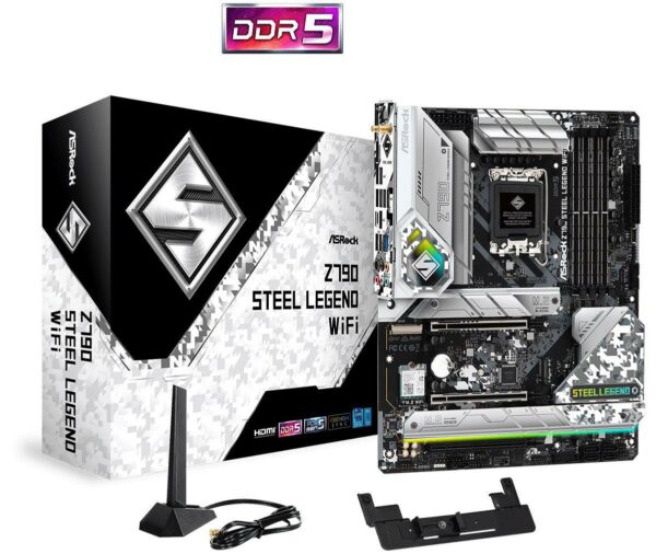 MB Asrock Z790 Steel Legend D5 LGA 1700, „Z790 LEGEND WIFI”