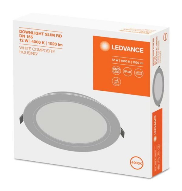 Downlight, LED, 12 W, 240 VAC, Cool Whit, „000004058075079052” (timbru verde 0.8 lei)