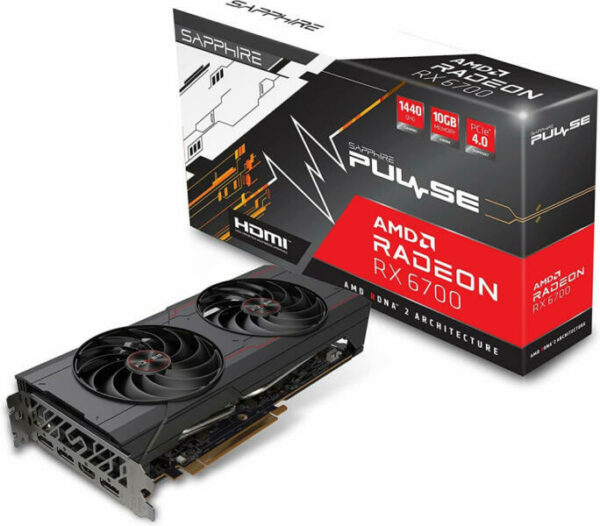 Sapp Radeon RX 6700 Gaming OC 10GB „11321-02-20G”, (timbru verde 0.8 lei)