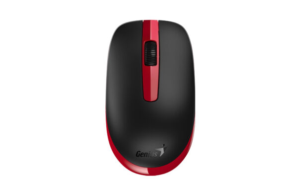 MOUSE Genius, „NX-7007”, PC sau NB, wireless, 2.4GHz, optic, 1200 dpi, butoane/scroll 3/1, , rosu, „31030026404” (timbru verde 0.18 lei)