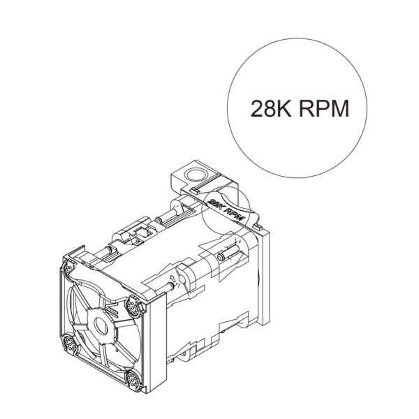 TS 1U Performance Fan Option Kit, „4F17A14487”