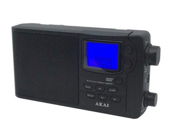 Akai APR-2418 Pocket AM-FM Radio, „APR-2418” (timbru verde 2 lei)