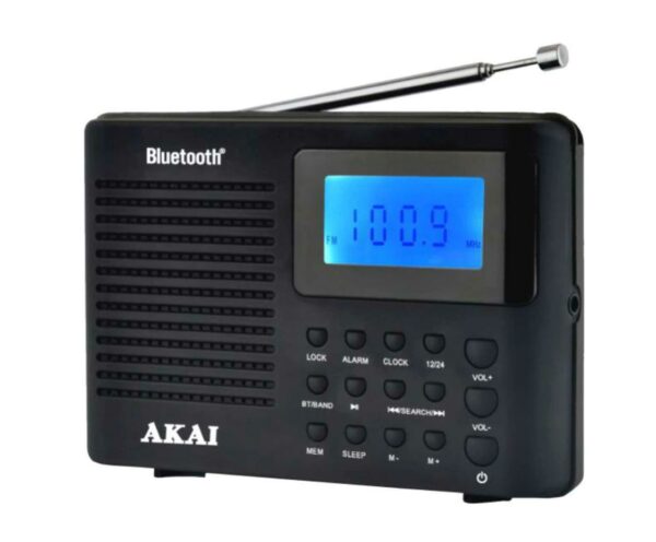 Akai radio cu ceas APR-400 BT 5.0, „APR-400” (timbru verde 2 lei)