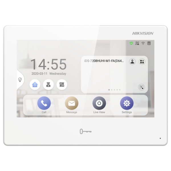 POST INTERIOR CU ANDROID 7INCH WIFI, „DS-KH9310-WTE1(B)” (timbru verde 0.8 lei)