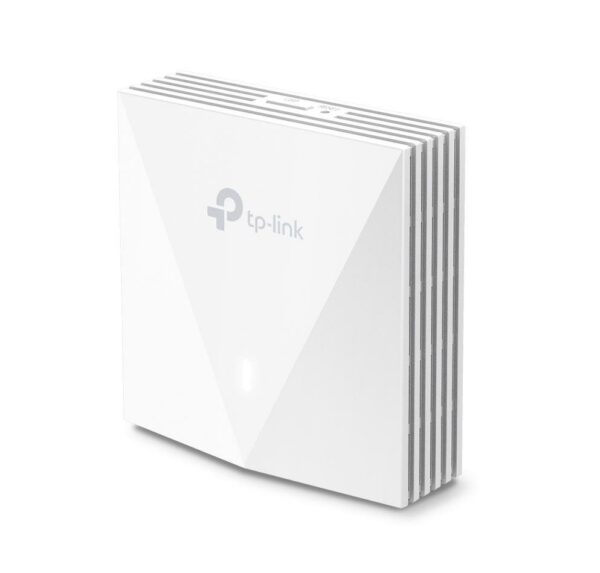 ACCESS POINT TP-LINK wireless AX3000 Mbps dual band Wall Plate WiFi 6 Access Point, 2 x 10/100/1000 Mbps Ethernet Ports (One port supports PoE OUT, 2 antene interne, IEEE802.3af/at PoE, WiFi 6, montare pe perete „EAP650-Wall” (timbru verde 0.8 lei)