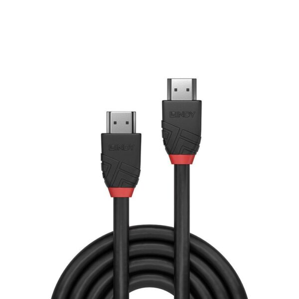 Cablu Lindy 2m HiSpd HDMI, Bllack Line, „LY-36472” (timbru verde 0.8 lei)