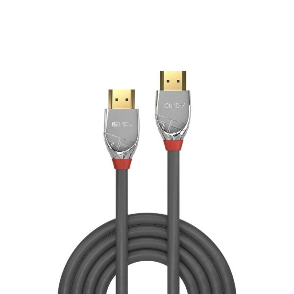 Cablu Lindy HDMI 2.0, 10m, Cromo Line, „LY-37876” (timbru verde 2.00 lei)