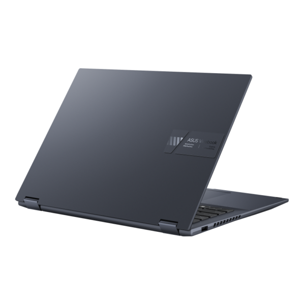 NB Asus 14 inch WUXGA 1920 x 1200 Touch screen Intel Core i3 1220P 1.1 GHz Mem 8 GB SSD 256 GB Wireless Bluetooth Tastatura iluminata Li-ion 3 Celule 1xHDMI 1080p FHD cam Greutate 1.50 kg WIN 11 Home Quiet Blue, „TP3402ZA-LZ167W” (timbru verde 4 lei)