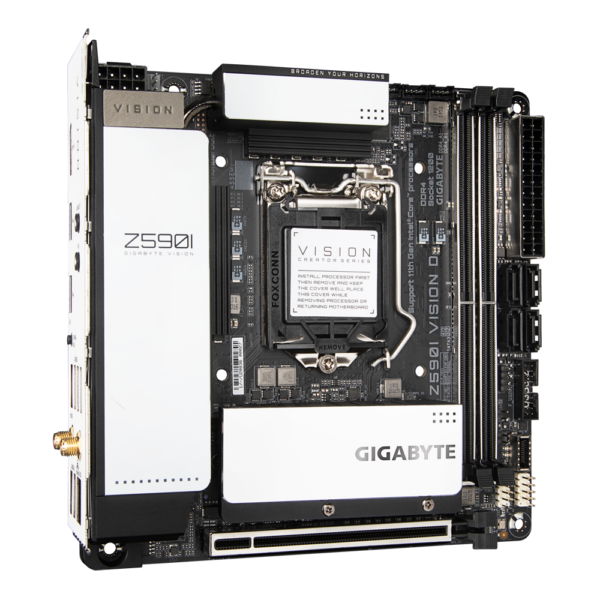 MB GIGABYTE Z590I VISION D, „Z590I VISION D”