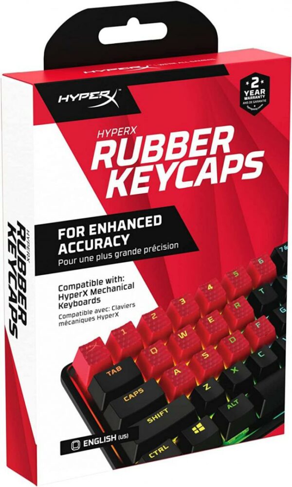 HP HYPERX KEYCAPS FULL KEY SET RED „519T6AA#ABA”