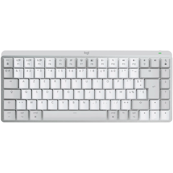 LOGITECH MX Mechanical Mini for Mac Minimalist Wireless Illuminated Keyboard – PALE GREY – US INTL – 2.4GHZ/BT – EMEA – TACTILE „920-010799” (timbru verde 0.8 lei)