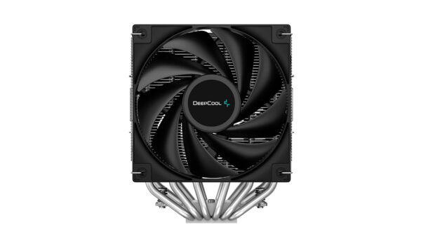 Cooler Deepcool „AG620”, compatibil skt. Intel si AMD, racire cu aer, ventilator 120 mm x 2, 1850 rpm, inaltime cooler 157 mm, 6 heatpipe, „R-AG620-BKNNMN-G-1” (timbru verde 2.00 lei)