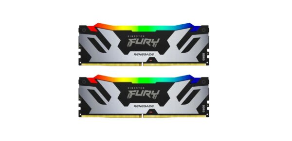 Memorie DDR Kingston DDR5 32GB frecventa 6800 MHz, 16GB x 2 module, radiator, iluminare RGB, latenta CL36, „KF568C36RSAK2-32”