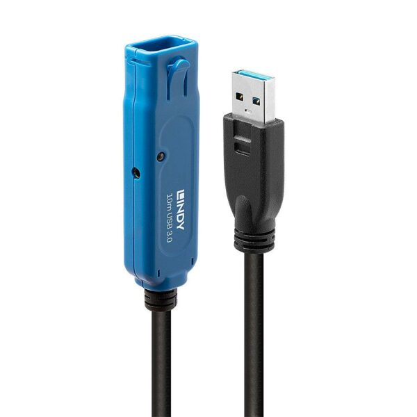 Lindy Cablu Extensie USB 3.0 Activ P 10m „LY-43157” (timbru verde 2.00 lei)