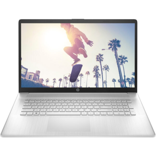HP Laptop 17-cn2013nq Intel Core i5-1235U 17.3inch FHD AG 16GB 512GB PCIe MX550 2GB FreeDOS 3.0 Natural silver „6M2H7EA#AKE” (timbru verde 4 lei)