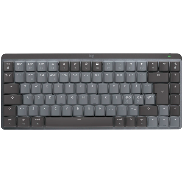 LOGITECH MX Mechanical Mini for Mac Minimalist Wireless Illuminated Keyboard – SPACE GREY – US INTL – 2.4GHZ/BT – N/A – EMEA – TACTILE „920-010837” (timbru verde 0.8 lei)