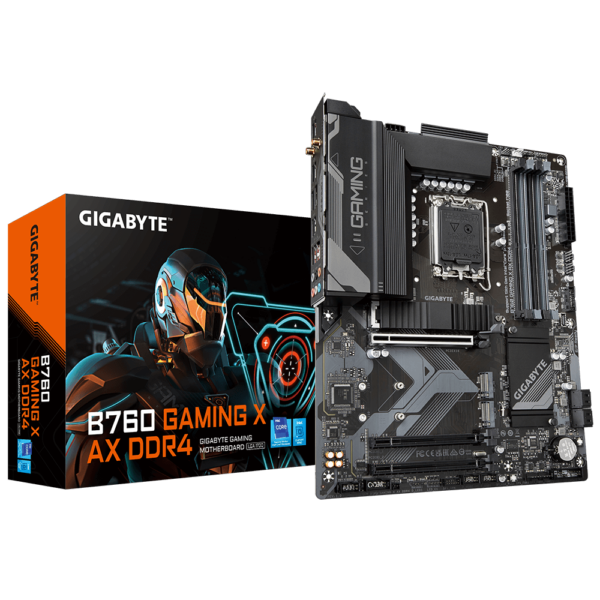 Placa de baza GIGABYTE B760 GAMING X AX DDR4 LGA 1700 „B760 GAMINGX AX D4”