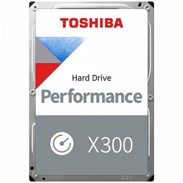 HDD Desktop TOSHIBA 4TB X300 CMR, 3.5, 256MB, 7200RPM, SATA, retail pack „HDWR440EZSTA”