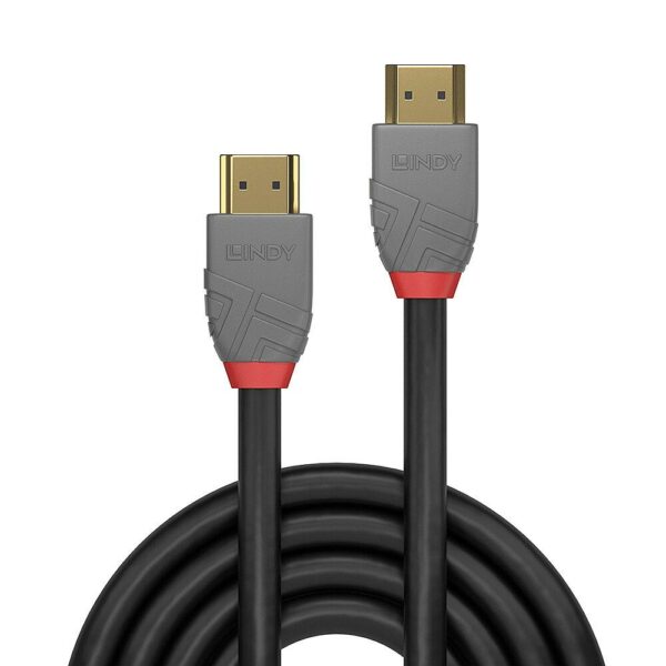 Cablu Lindy 1m HDMI Cable Anthra Line „LY-36952” (timbru verde 0.8 lei)
