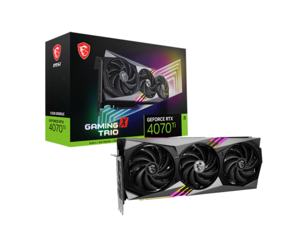 MSI GeForce RTX 4070TI GAMING X TRIO 12G „RTX4070TI G X TRIO”