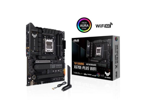 MB AMD X670 SAM5 ATX/TUF GAM X670E-PLUS WIFI ASUS „TUF GAM X670E-PLUS WIFI”