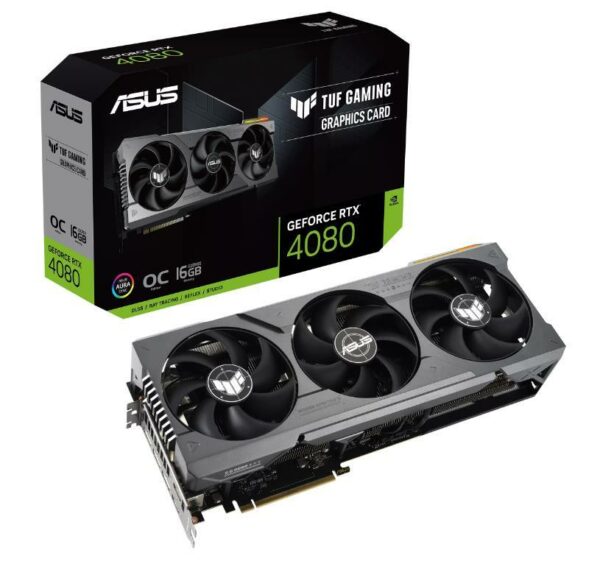 VGA PCIE16 RTX4080 16GB GDDR6X/TUF-RTX4080-O16G-GAMING ASUS „TUF-RTX4080-O16G-GAMING”