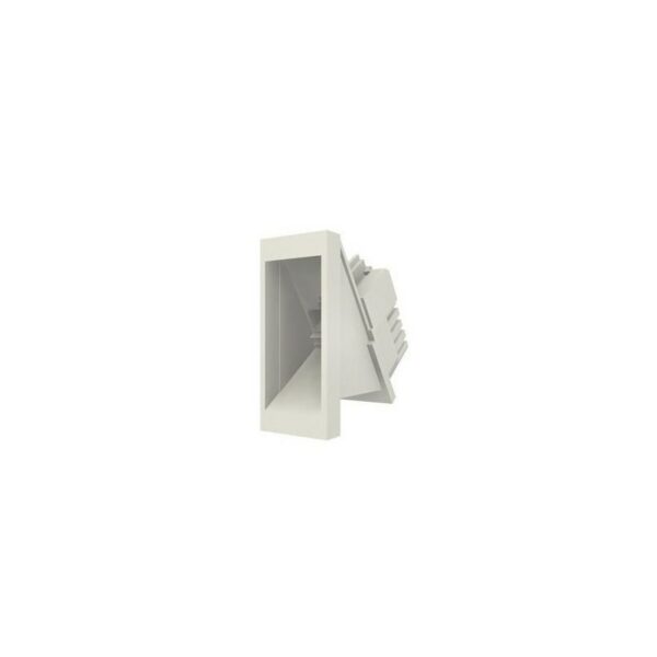 Conector inclinat, 1xRJ45 FTP cat.5e, 22.5×45 PowerCat, alb, (compatibil Legrand Mosaic) – Molex „16.1C.011.D0035”