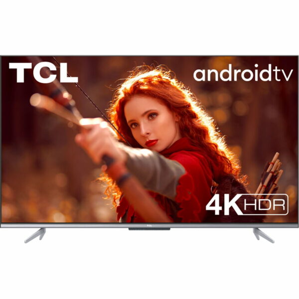 TCL 50P721 126 cm, Smart Android, 4K Ultra HD, LED, Clasa F „50P721” (timbru verde 15 lei)
